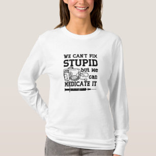 We kunnen geen onstuimige apotheker repareren t-shirt