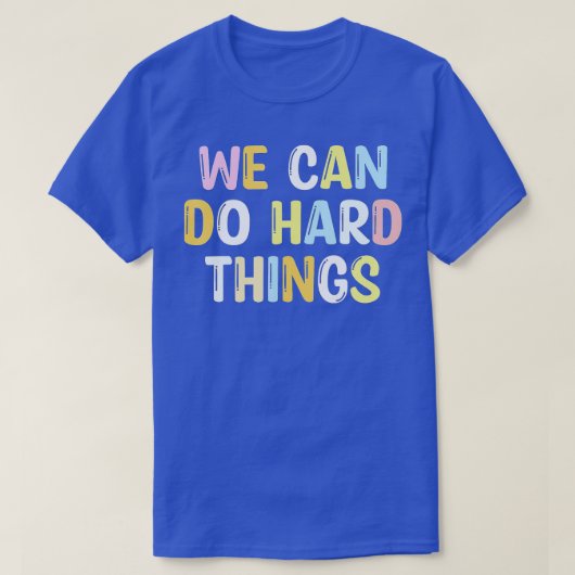 We kunnen hard-dingen leraar terug naar Schoolgiga T-shirt (Design voorkant)