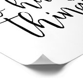 We kunnen harde dingen doen, Inspirerend quote mod Poster (Hoek)