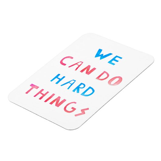 We kunnen harde dingen doen magneet (Linkerzijde)