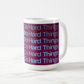 We kunnen harde dingen doen, podcast Mok (Voorkant rechts)