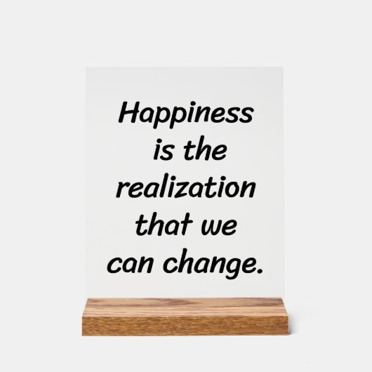 We kunnen het acrylteken veranderen acryl bord (Voorkant)