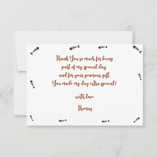 we kunnen het amper geloven het is kinderverjaarda bedankkaart (Voorkant)