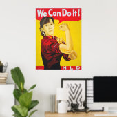 We kunnen het! - Ang San Suu Kyi Poster (Thuiskantoor)
