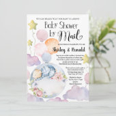 We kunnen het Baby shower Beer per post afwachten. Kaart (Staand voorkant)