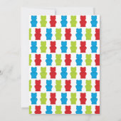 We kunnen het Baby shower blauw Beer afwachten Kaart (Achterkant)