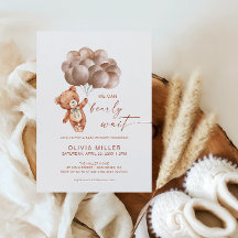 We kunnen het Baby shower Genderneutraal Beer afwa