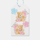 We kunnen het Baby shower nauwelijks afwachten Cadeaulabel (Achterkant)