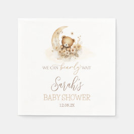 We kunnen het Baby shower nauwelijks afwachten Servet