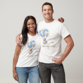 We kunnen het Baby shower van Blue Teddy Bear afwa T-shirt (Unisex)