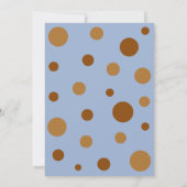 We kunnen het Baby shower van een jongen afwachten Kaart (Achterkant)