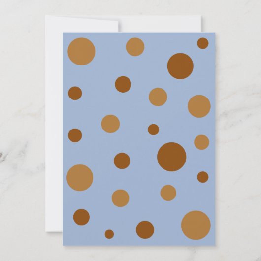 We kunnen het Baby shower van een jongen afwachten Kaart (Achterkant)