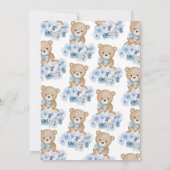 We kunnen het Baby shower van een jongen afwachten Kaart (Achterkant)