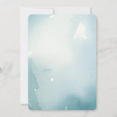 We kunnen het Baby shower van een jongen afwachten Kaart (Achterkant)