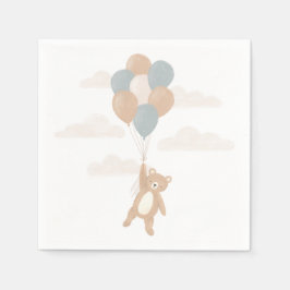 We kunnen het Baby shower van een jongen afwachten Servet