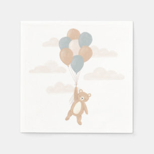 We kunnen het Baby shower van een jongen afwachten Servet