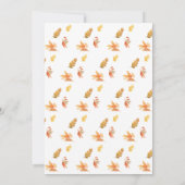 We kunnen het Baby shower van Herfst afwachten Kaart (Achterkant)