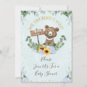 We kunnen het Baby shower van het Baby afwachten Kaart (Achterkant)