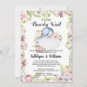 We kunnen het Baby shower van het Beer per post af Kaart (Voorkant)