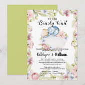 We kunnen het Baby shower van het Beer per post af Kaart (Voorkant / Achterkant)