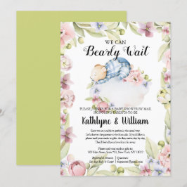 We kunnen het Baby shower van het Beer per post af Kaart