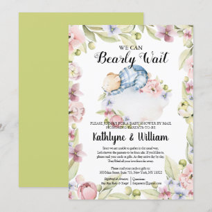 We kunnen het Baby shower van het Beer per post af Kaart