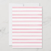 We kunnen het Baby shower van twee meisjes afwacht Bedankkaart (Achterkant)