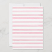 We kunnen het Baby shower van twee meisjes afwacht Kaart (Achterkant)