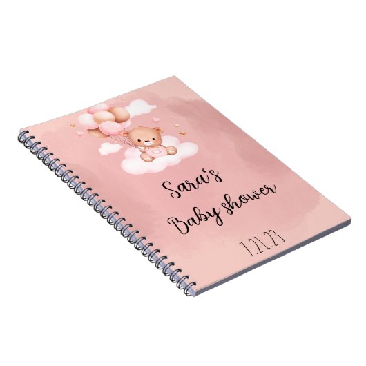 We kunnen het Baby shower van Wake Wake Barly Notitieboek (Rechterzijde)