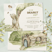We kunnen het Baby shower van Woodland afwachten Kaart