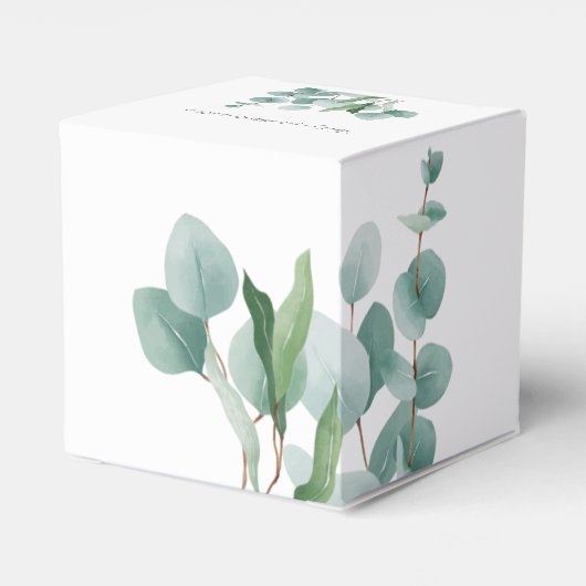 We kunnen het Beer Baby shower van Woodland afwach Bedankdoosjes (Achterkant)