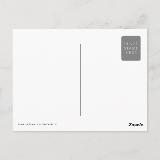 We kunnen het | Beroemd feminisme Briefkaart (Achterkant)