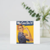 We kunnen het! briefkaart (Staand voorkant)