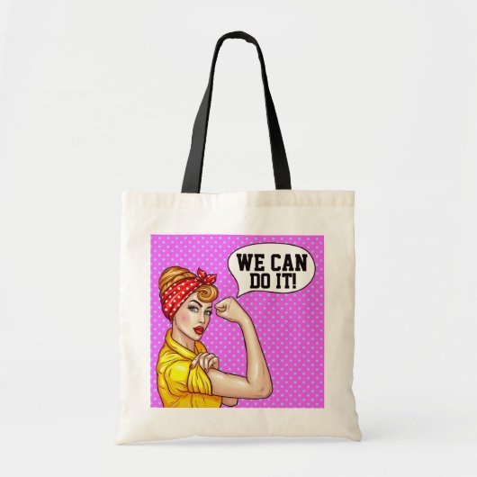 We kunnen het! Budget tote bag (Voorkant)