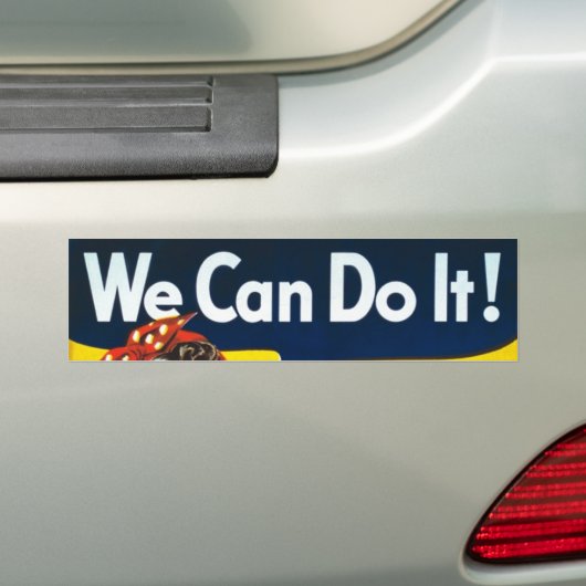 We kunnen het Bumperstickers (Op auto)
