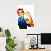 We kunnen het de propaganda van de Tweede Wereldoo Poster (Thuiskantoor)
