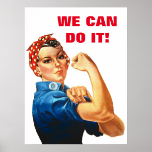 We kunnen het de Tweede Wereldoorlog doen Propagan Poster