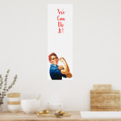 We kunnen het de Tweede Wereldoorlog propaganda WW Poster (Keuken)