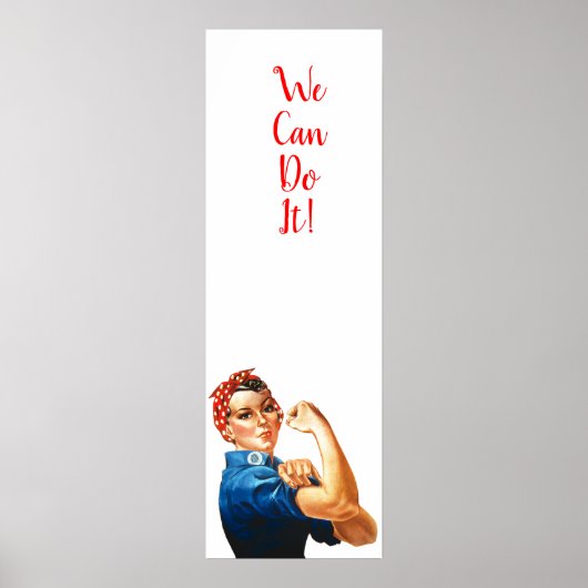 We kunnen het de Tweede Wereldoorlog propaganda WW Poster (Voorkant)