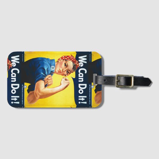 We kunnen het doen bagagelabel (Voorkant (horizontaal))