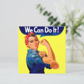 We kunnen het doen bedankkaart (Staand voorkant)