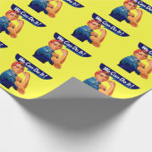 We kunnen het doen cadeaupapier (Hoek)