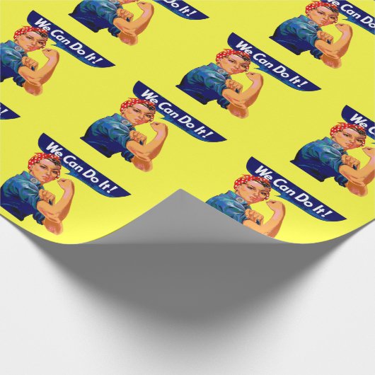 We kunnen het doen cadeaupapier (Hoek)