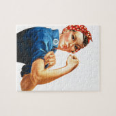 We kunnen het doen door de riveter vrouwen kracht  legpuzzel (Horizontaal)