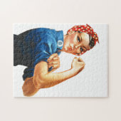 We kunnen het doen door de riveter vrouwen kracht  legpuzzel (Horizontaal)