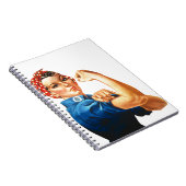 We kunnen het doen door de riveter vrouwen kracht  notitieboek (Rechterzijde)