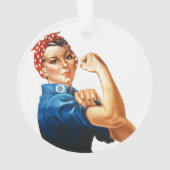 We kunnen het doen door de riveter vrouwen kracht  ornament (achterkant)