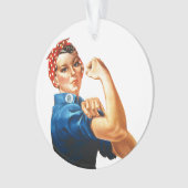 We kunnen het doen door de riveter vrouwen kracht  ornament (voorkant)