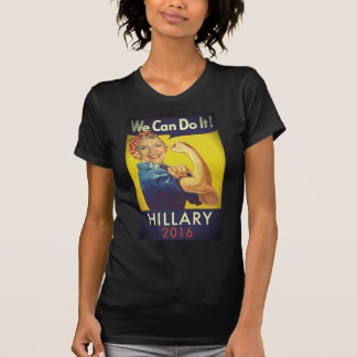 We kunnen het doen, Hillary voor President. T-shirt
