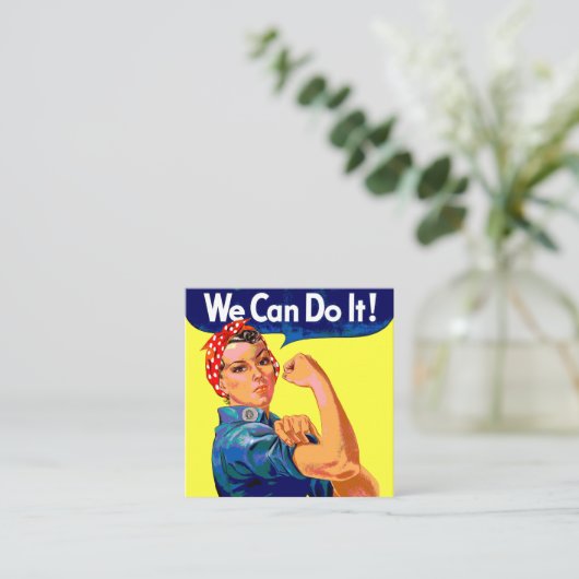 We kunnen het doen informatiekaartje (Staand voorkant)